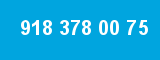 918 378 00 75 918 378 00 75